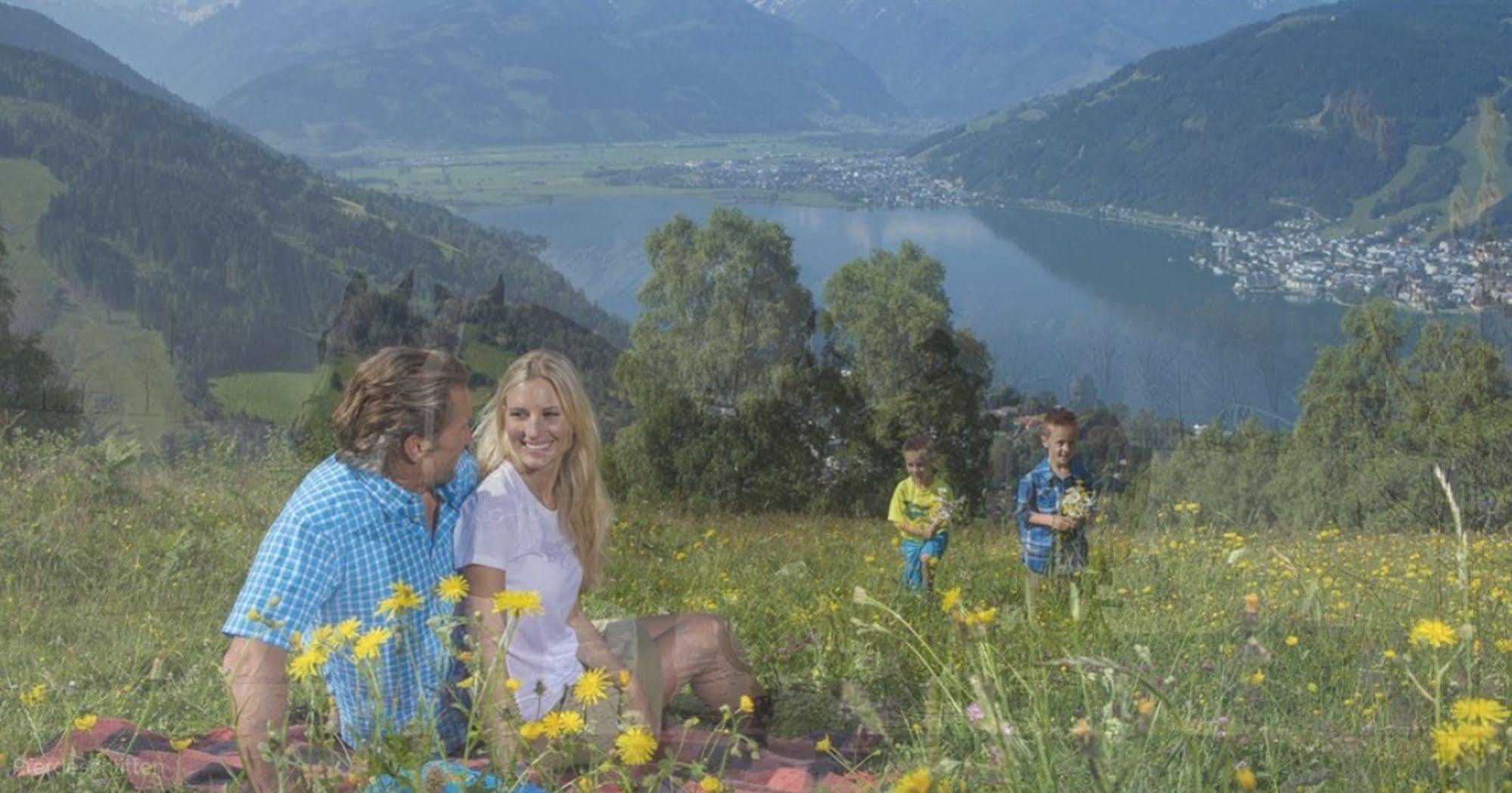 Hotel Vier Jahreszeiten By Vaya Inkl Zell Am See-Kaprun Sommerkarte Exteriör bild